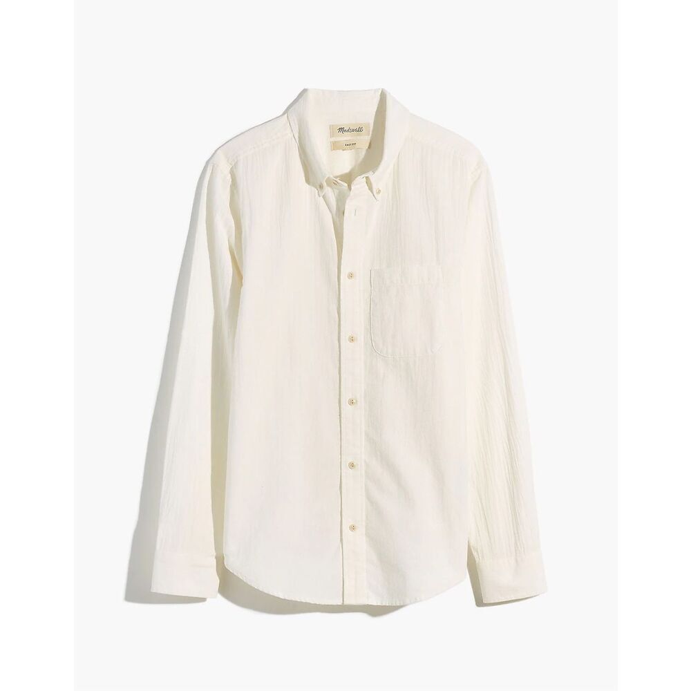 $75 Madewell relaxed button down shirt size medium m2